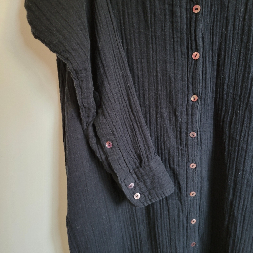 Natural Life Drew Gauze Shirt Dress Size Small - Picture 5 of 7